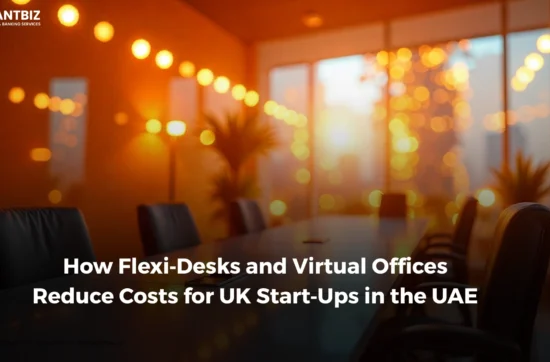 How UK Start-Ups Save on UAE Office Costs with Flexi-Desks & Virtual Offices