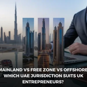 Mainland vs Free Zone vs Offshore: Which UAE Jurisdiction Suits UK Entrepreneurs?